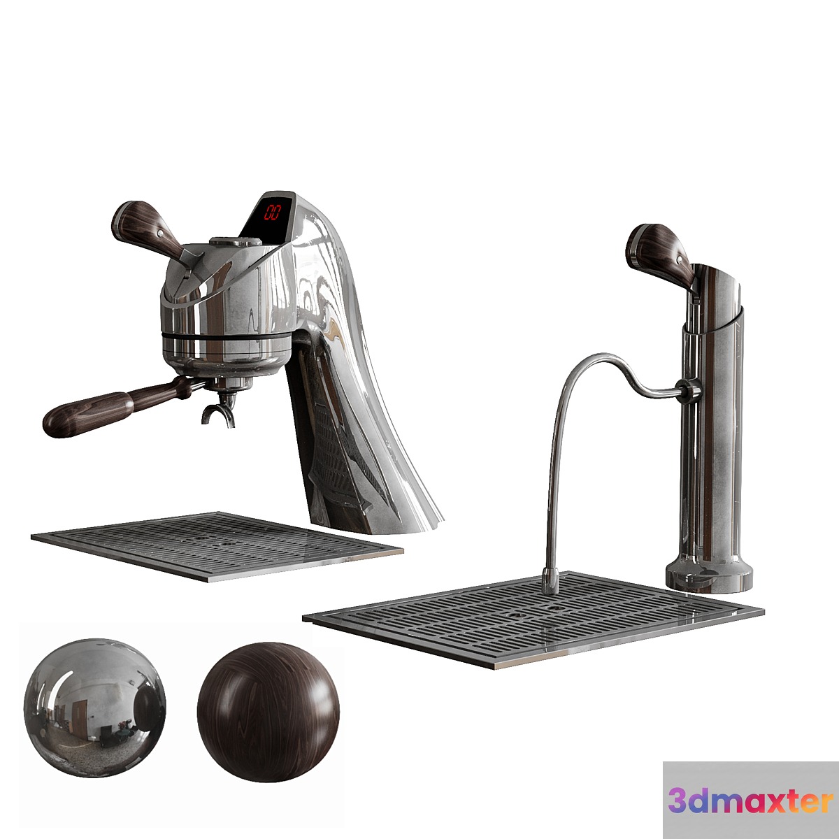 modbar ESPRESSO SYSTEM AV 3D Max