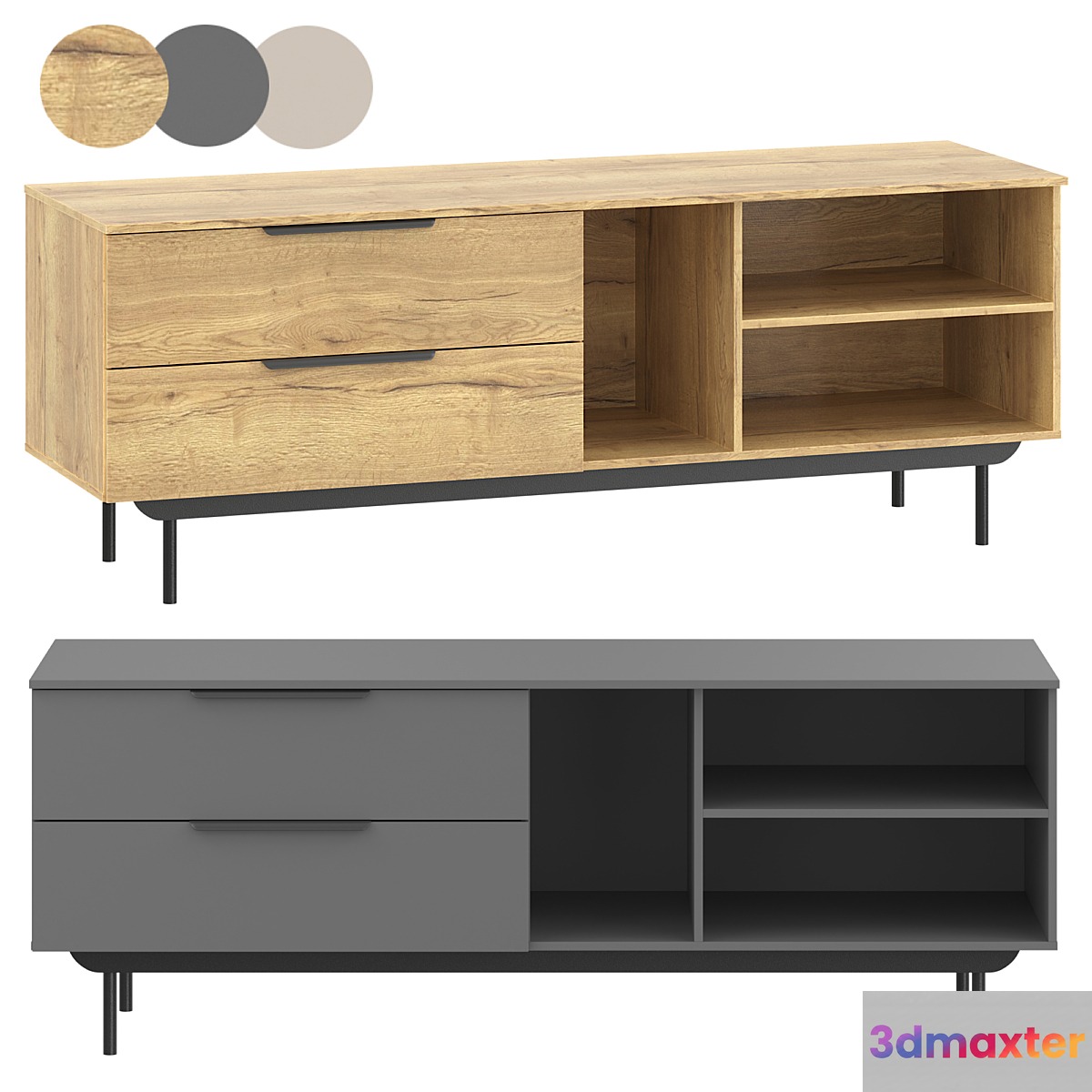 TV stand Quelen 1