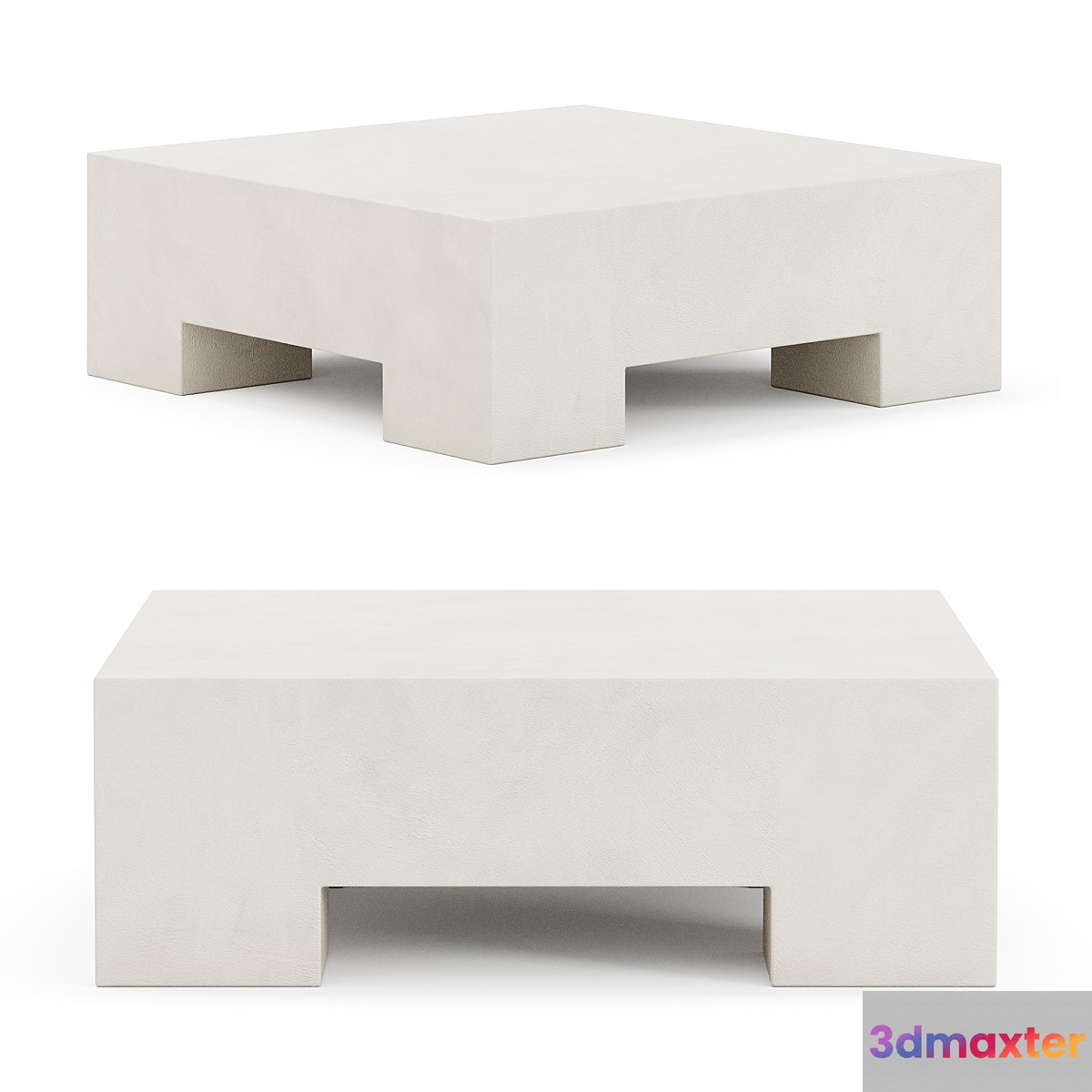 Kamari coffee table by West Elm 3D Max
