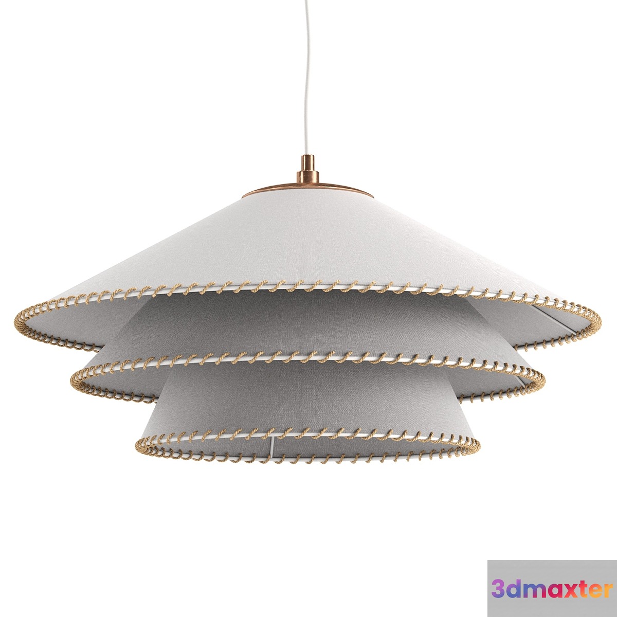 Kiko Parchment Pendant 3D Max