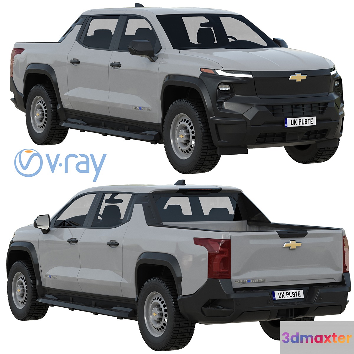 Chevrolet Silverado EV WT 3D Max