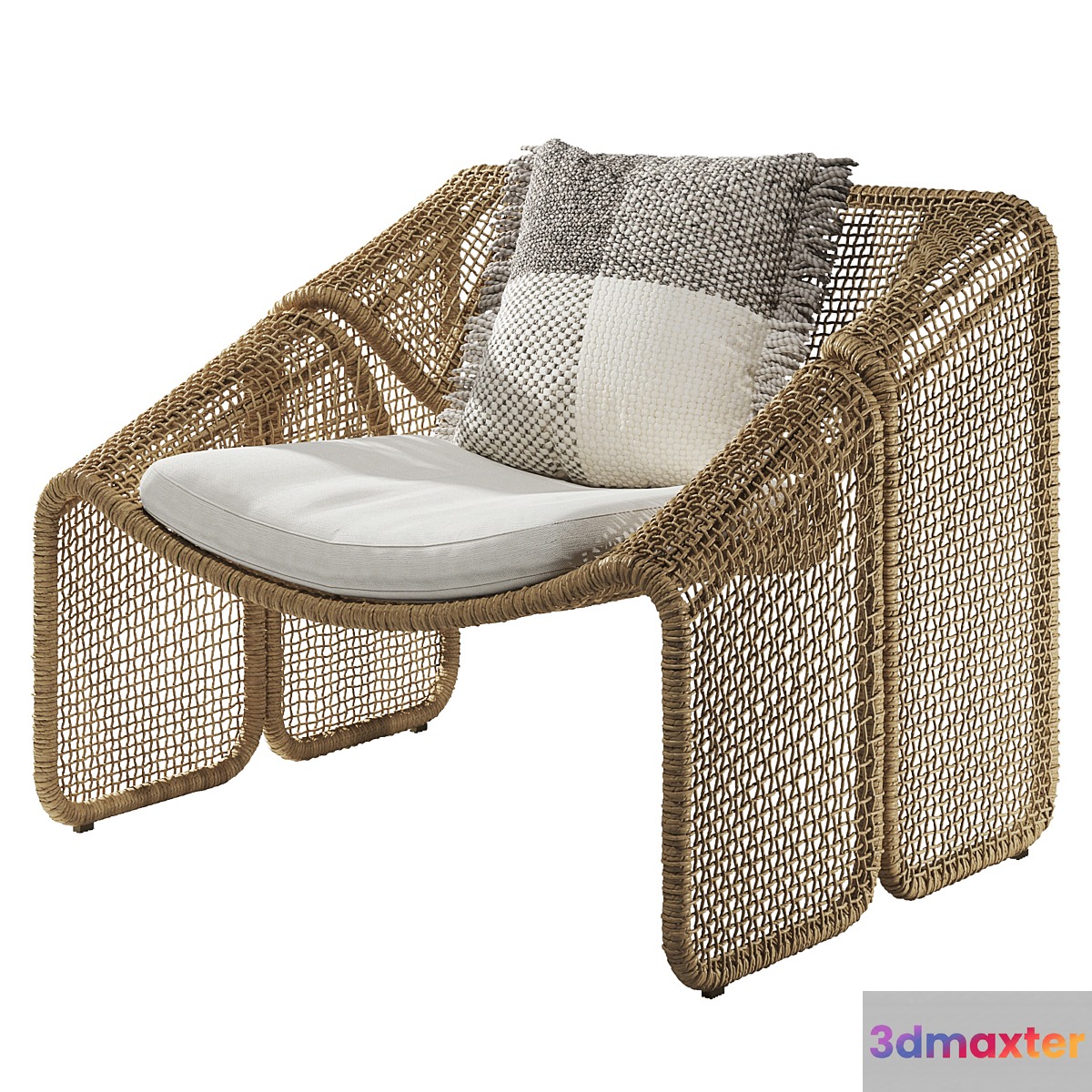 Four Hands Selma Outdoor Chair 3D Max