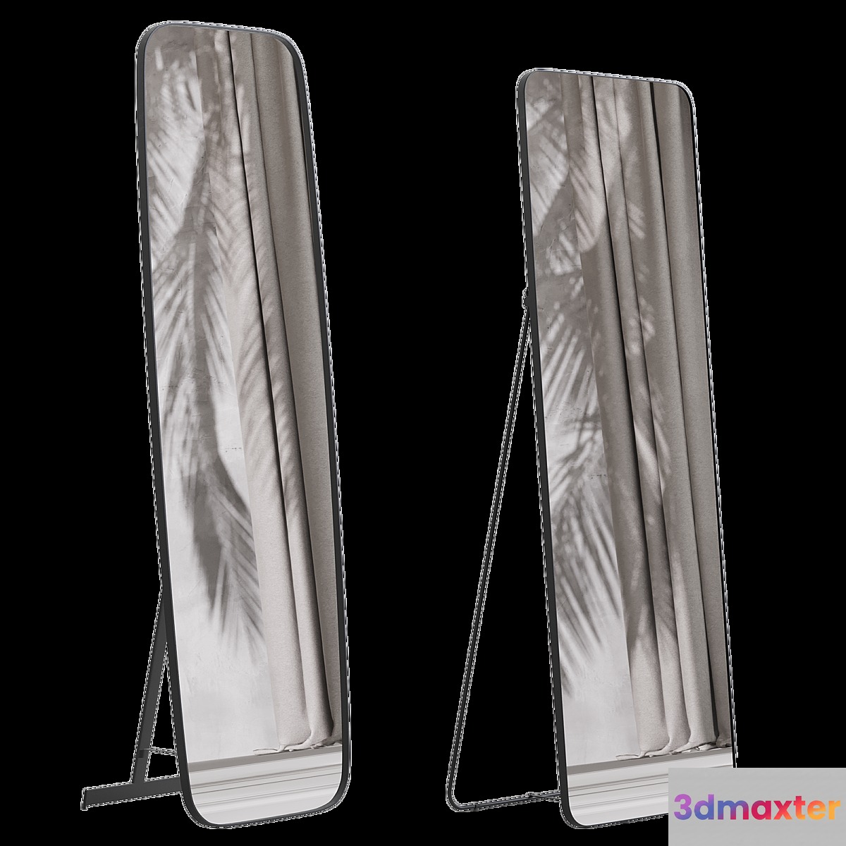 Set of mirrors Iodus La Redoute - No.2 3D Max