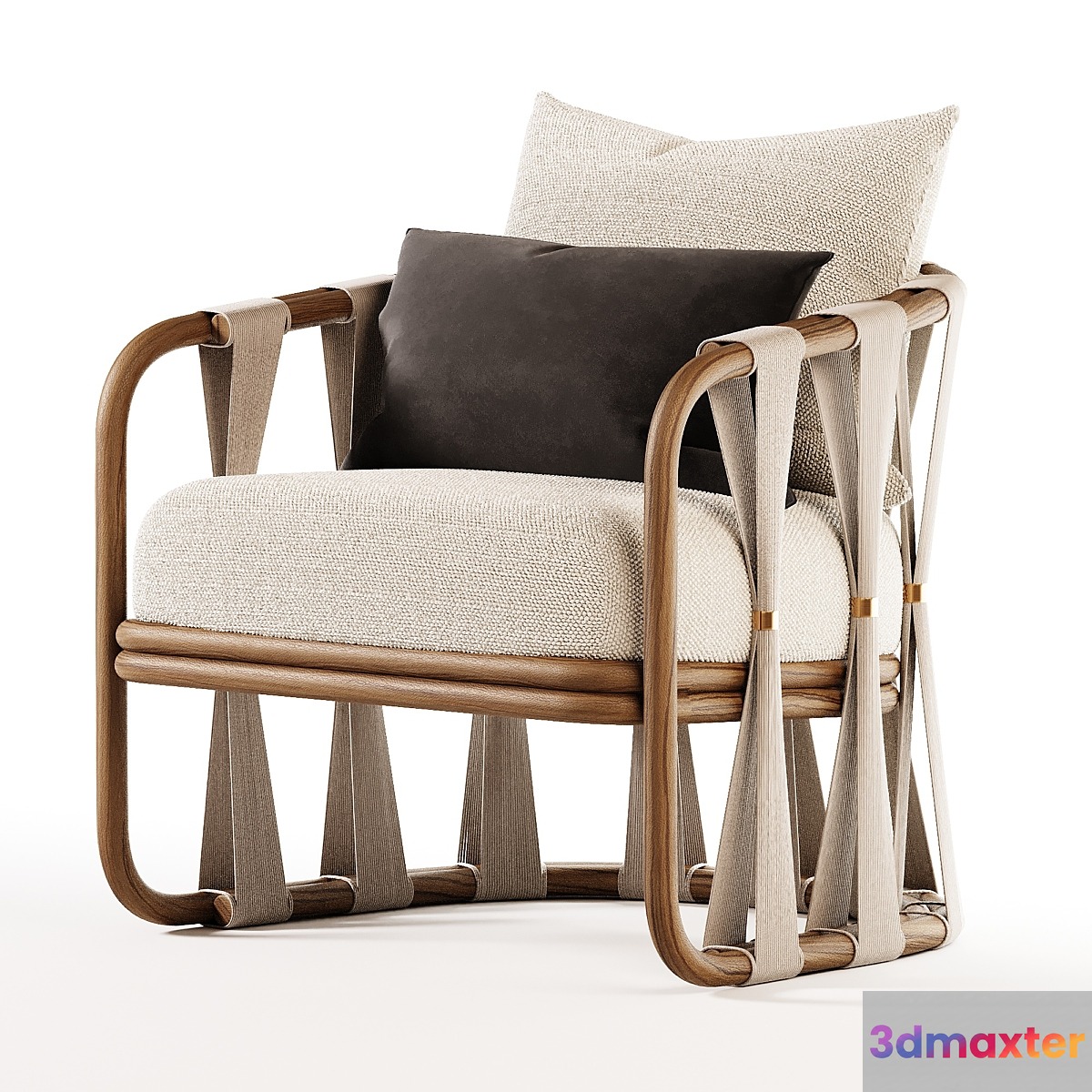 Palecek Strings Attached Lounge Chair