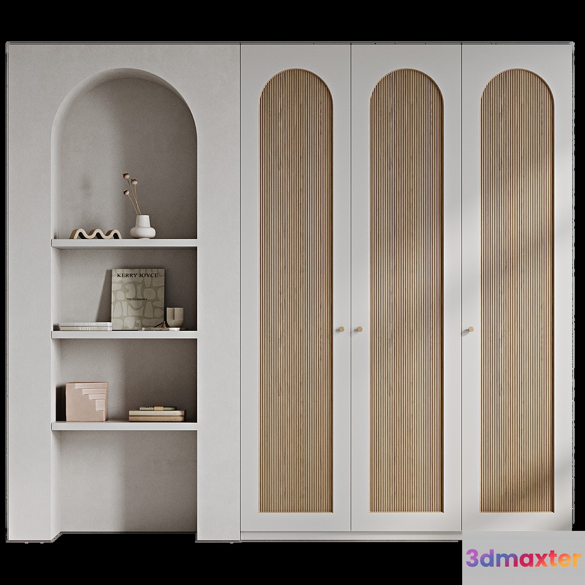 Wardrobe Arc Big 3D Max
