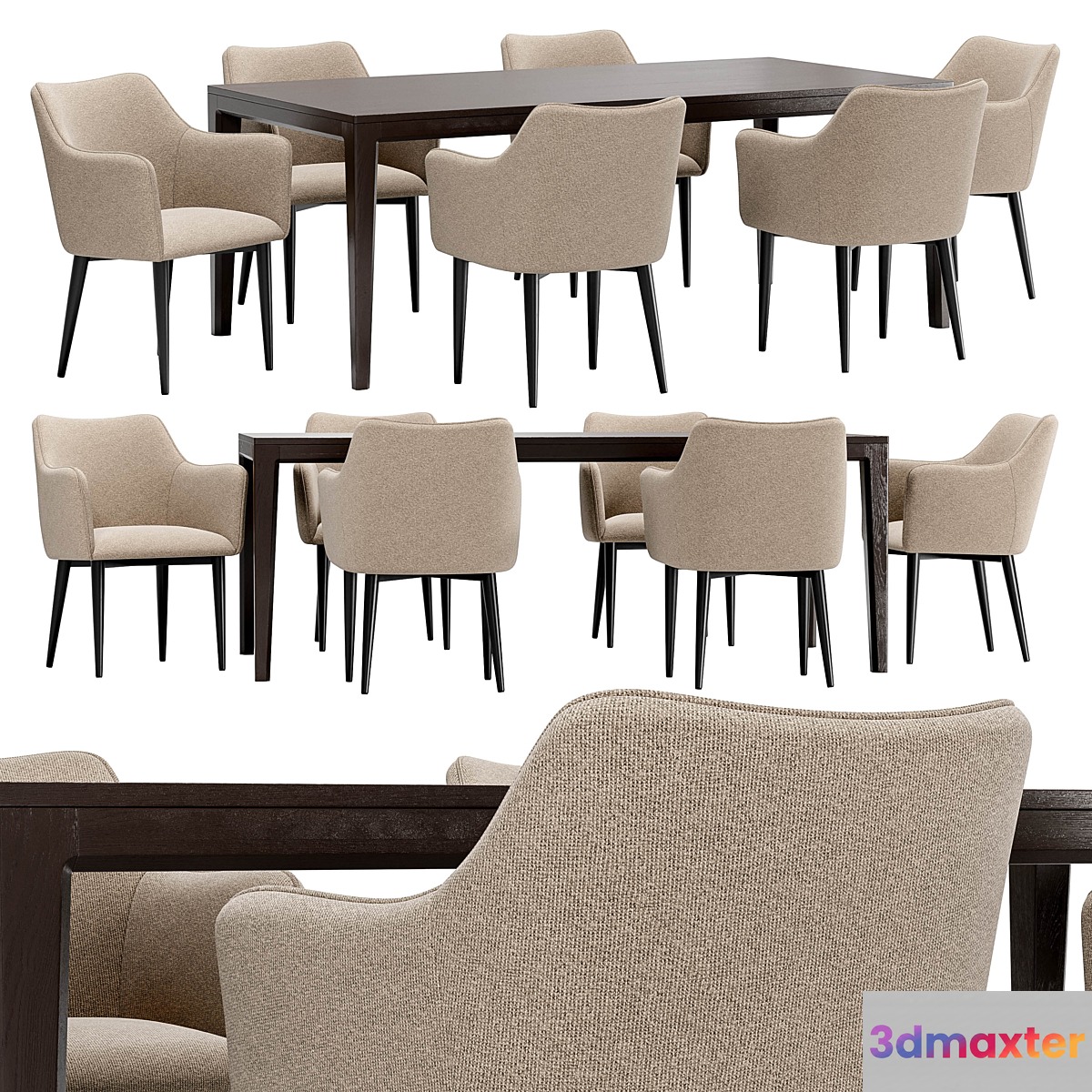 Moscow dining chair and Mavis table - No.2