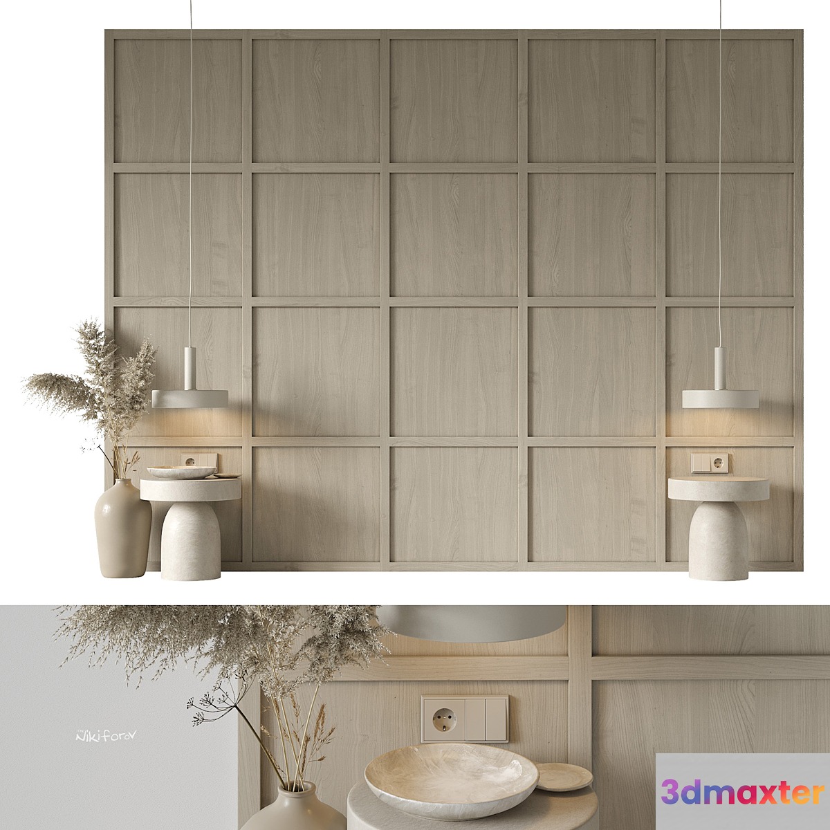 Headboard 007 3D Max
