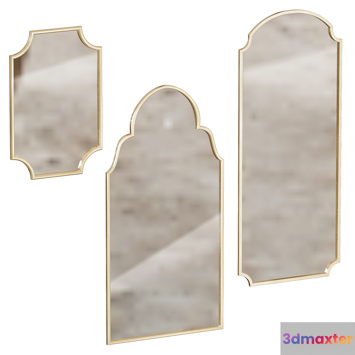 mirror set cazarina - No.2 3D Max