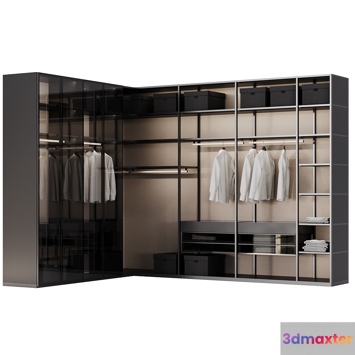 dressing room Poliform SENZAFINE - No.2
