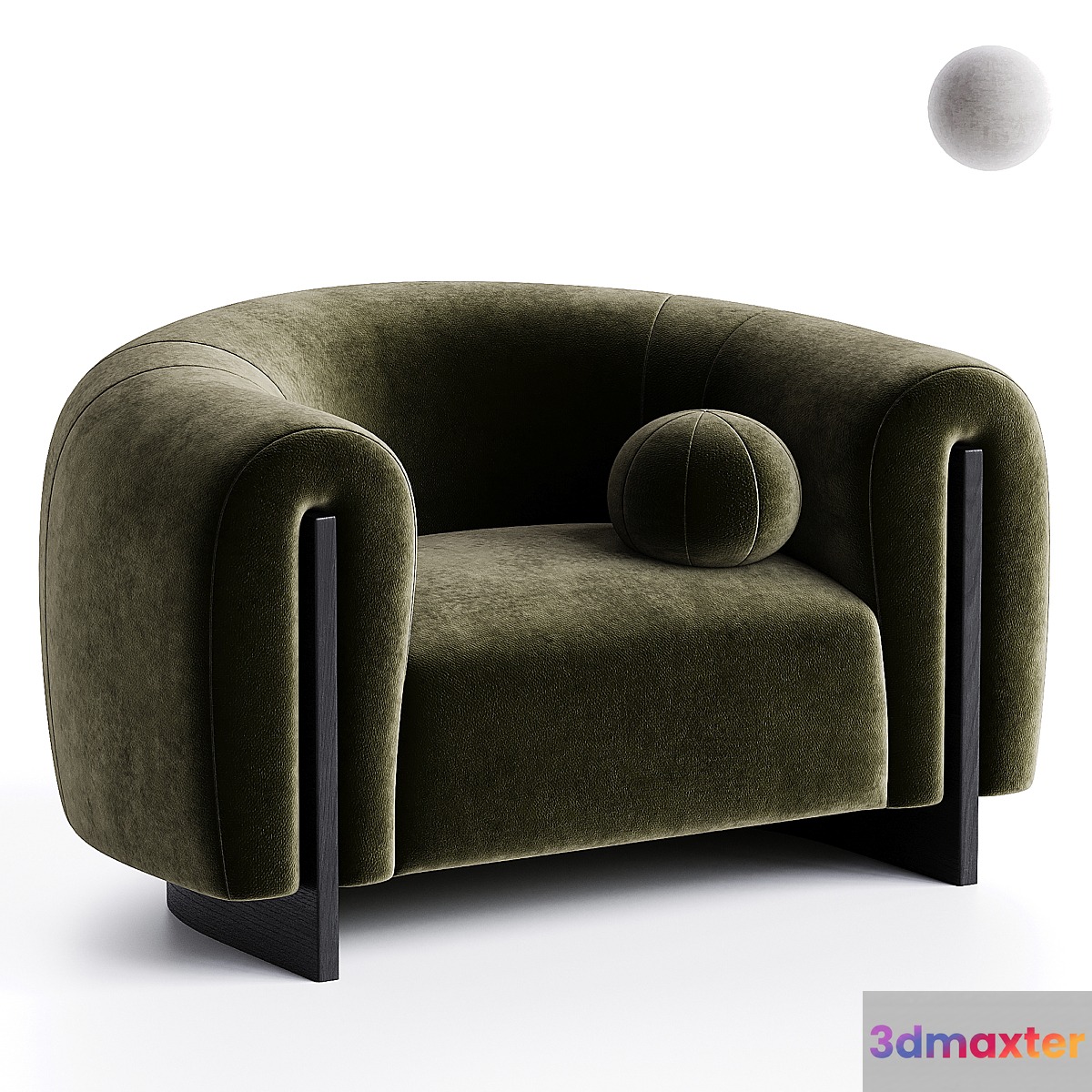 MINUIT ARMCHAIR 3D Max