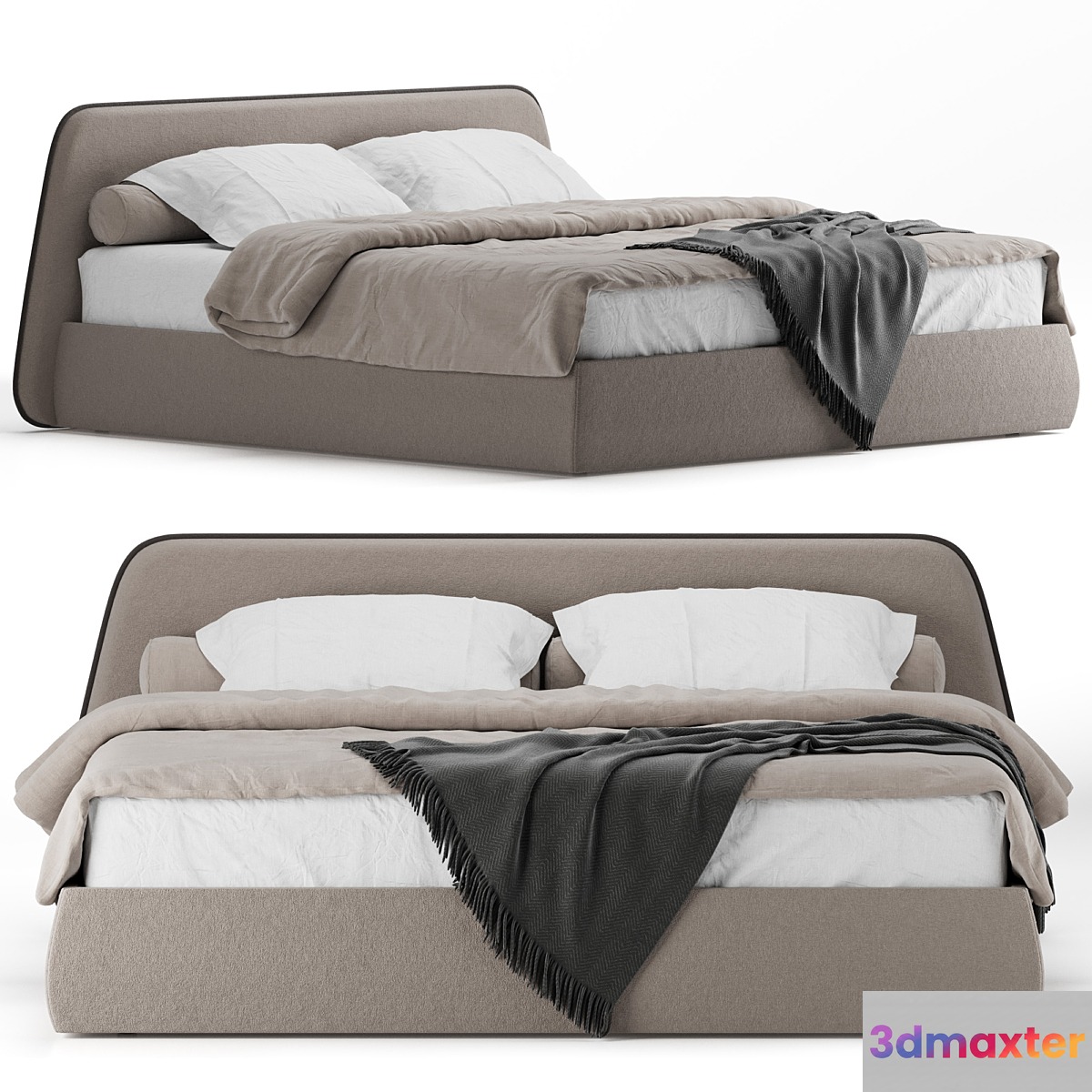 Bed Mone by One&Home 3D Max