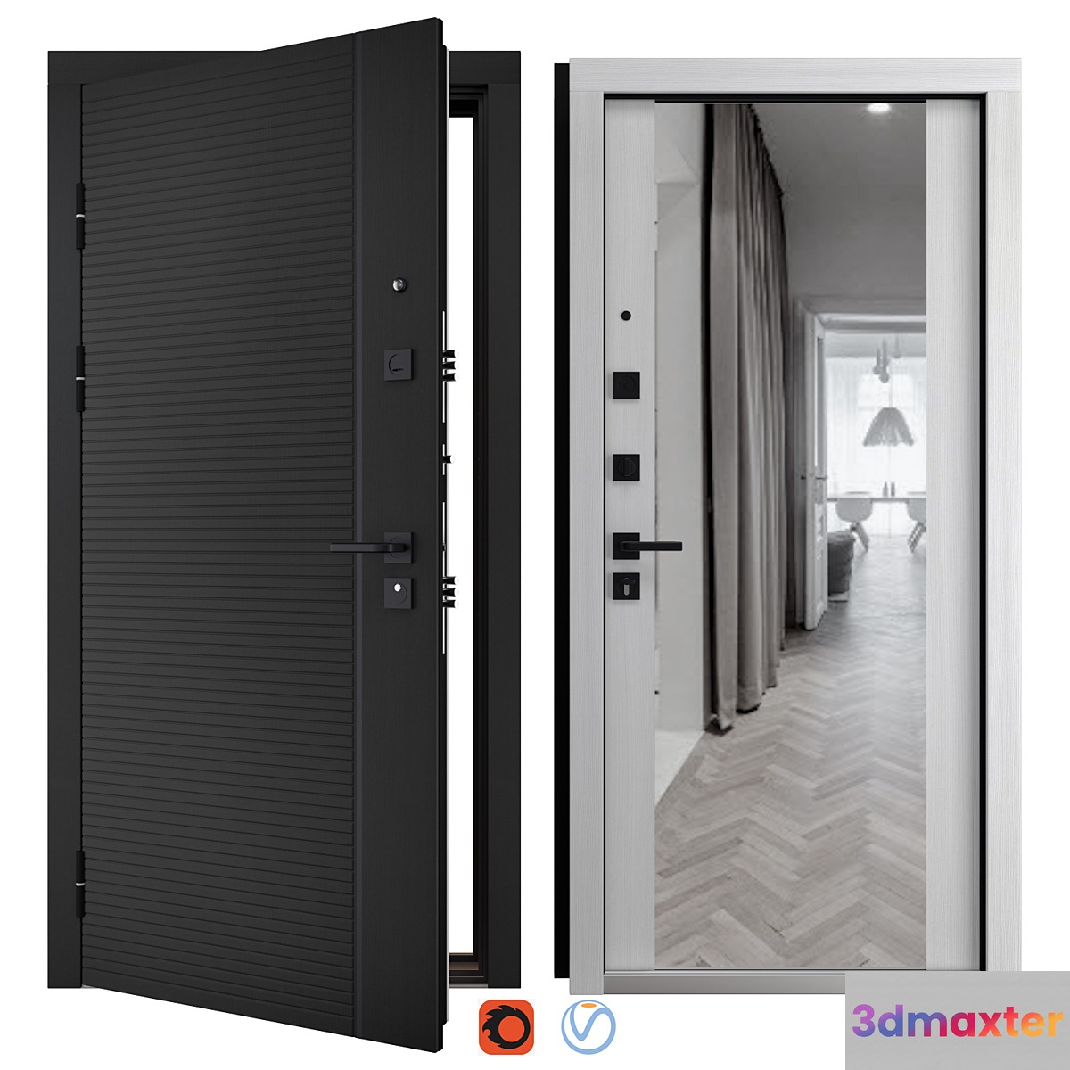 Entrance metal door Liner-3 (Bravo) - No.2