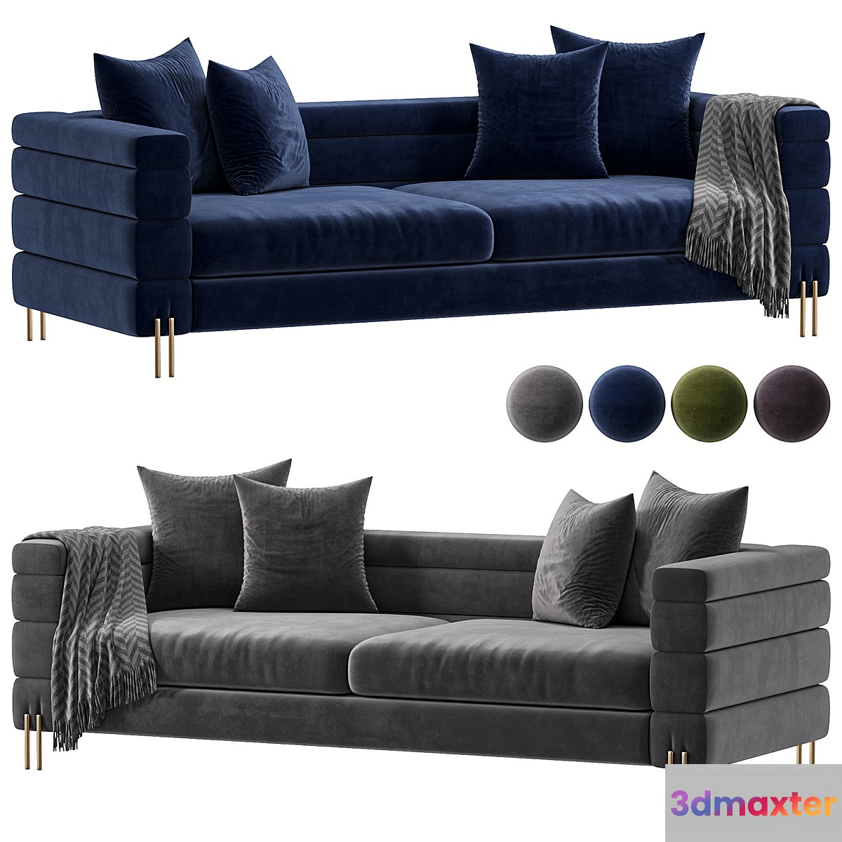Harvard Sofa by Cazarina