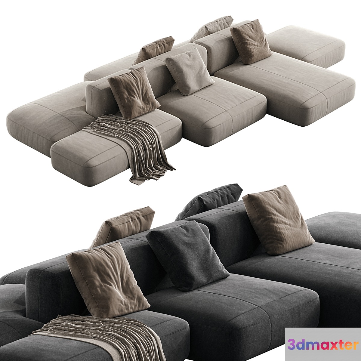 JOY Sofa set 2 3D Max