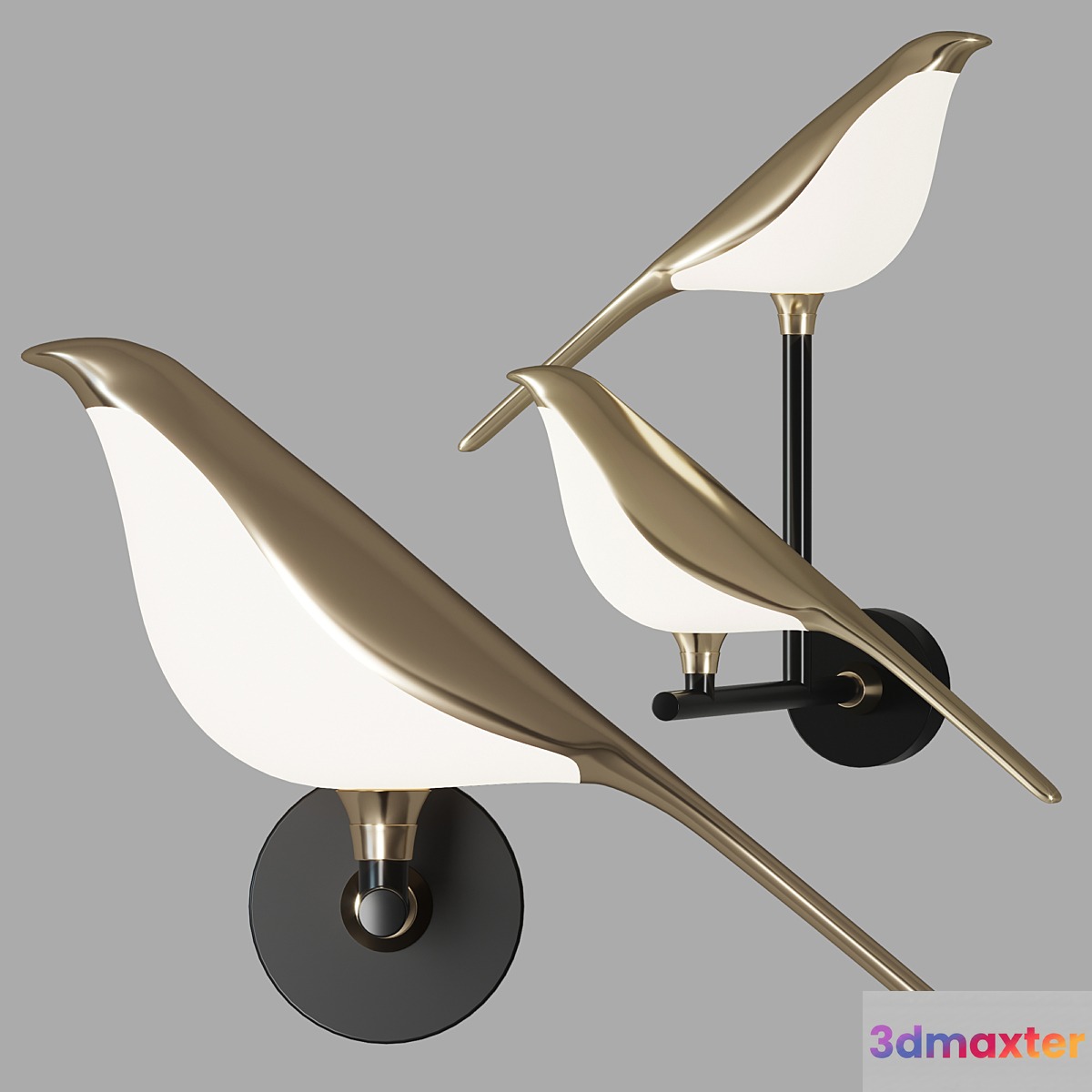 Sconce NOMI wall 3D Max