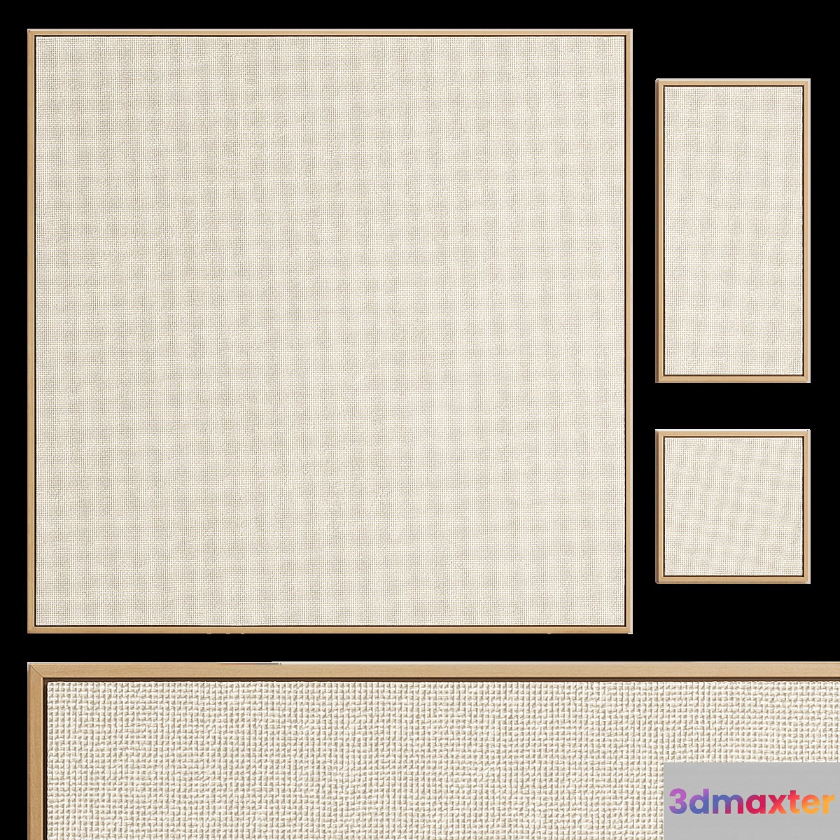 Canvas with wooden frame ZARA HOME - No.2