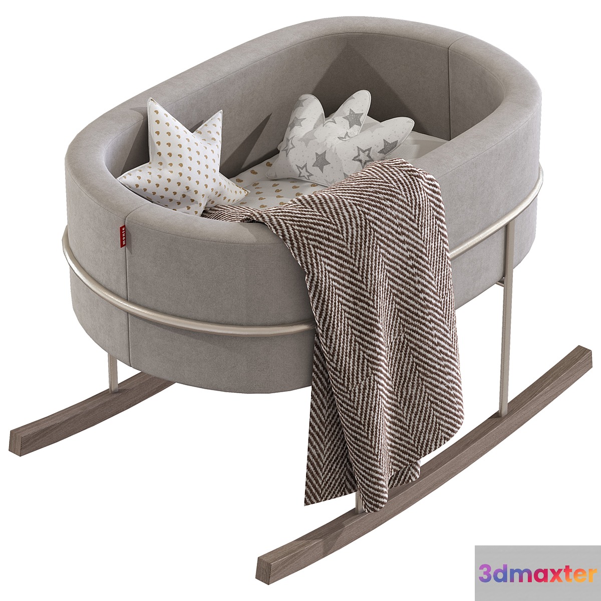 Rocking cradle ROCKWELL 329 3D Max