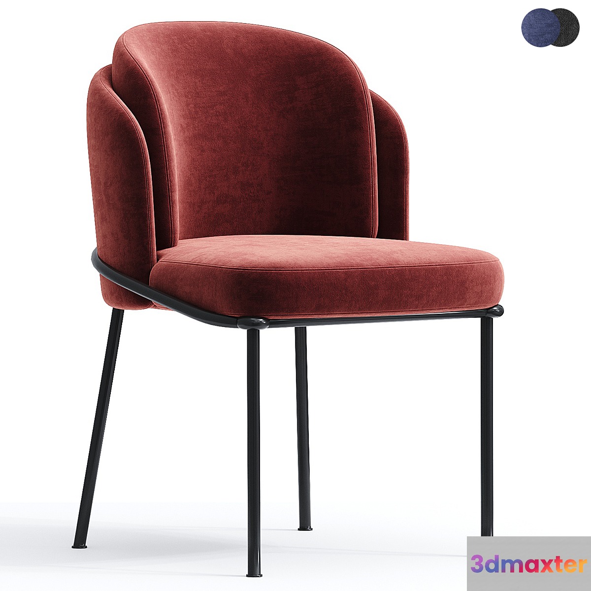 Angelo Dining Chair 3D Max