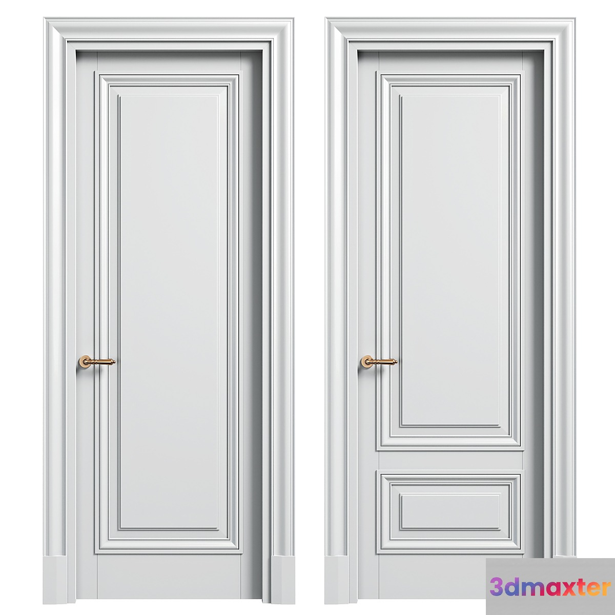 Volhovec doors ANTIQUE 3D Max