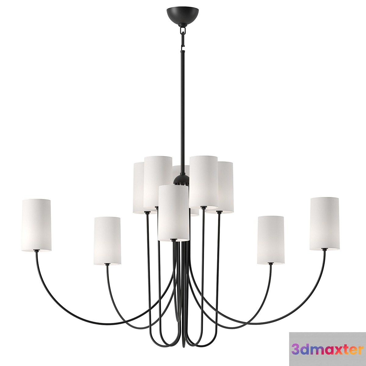 Midford Chandelier by Lulu and Georgia 3D Max