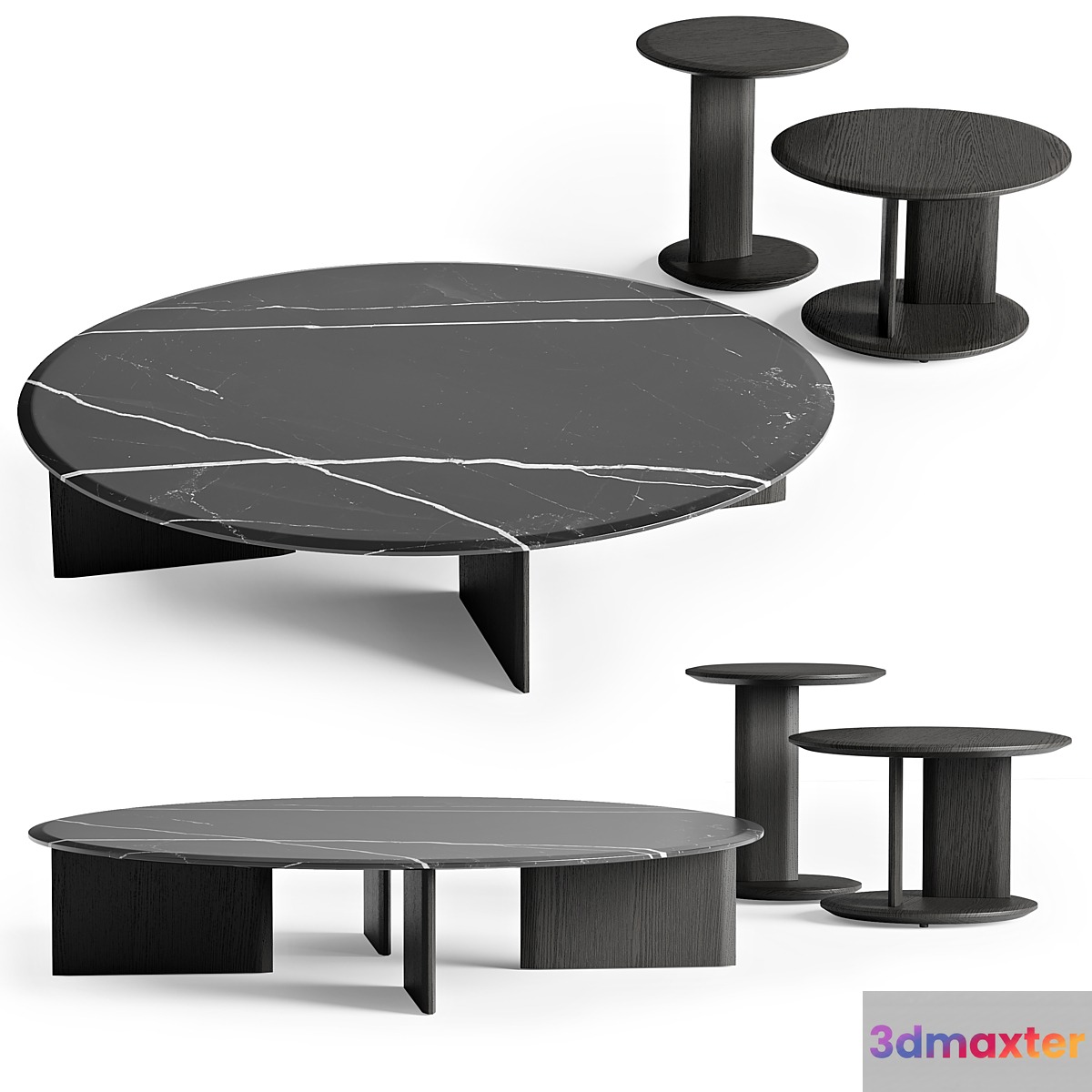 Poliform coffee tables MUSH - No.2 3D Max