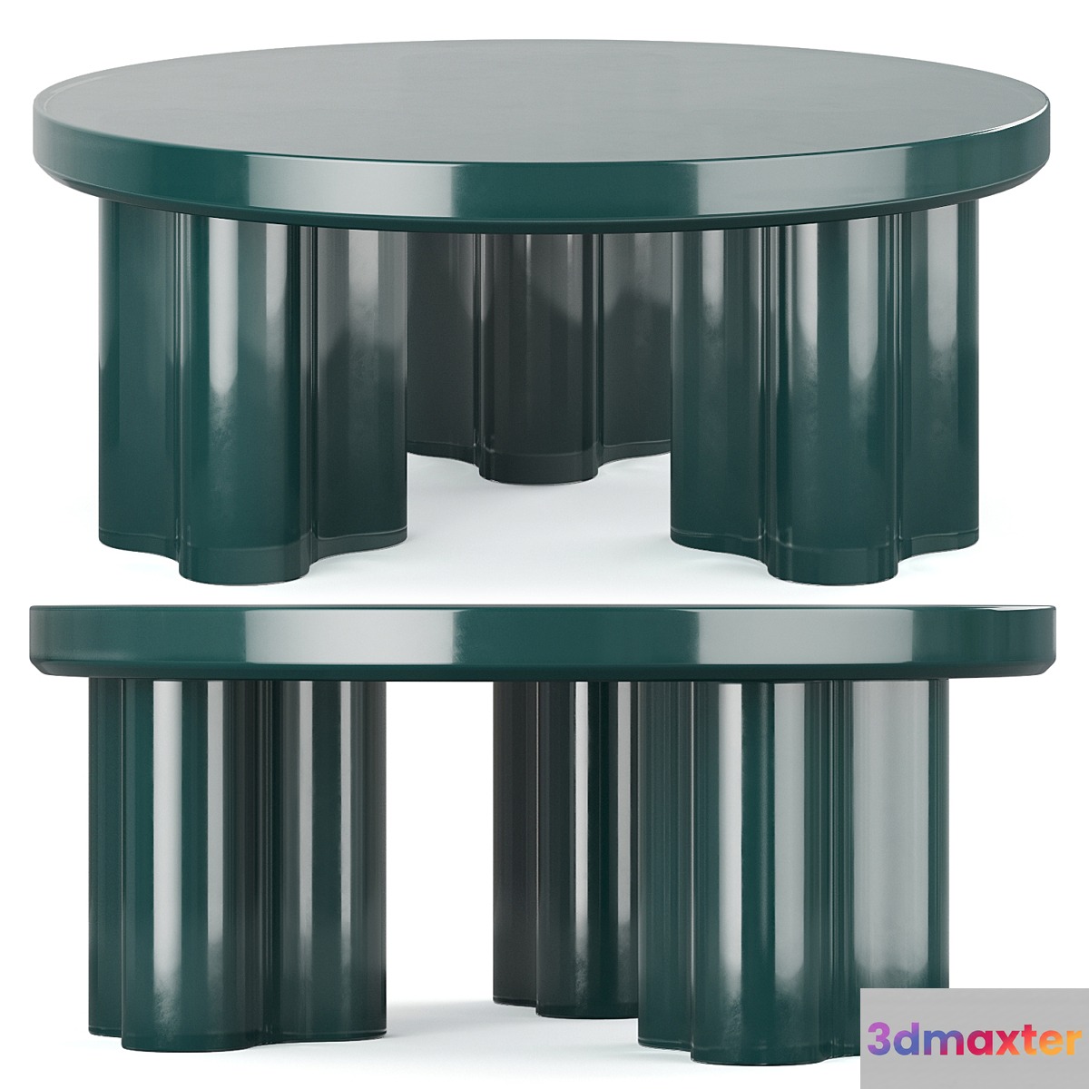 Coffee table Clint Corner Design 3D Max