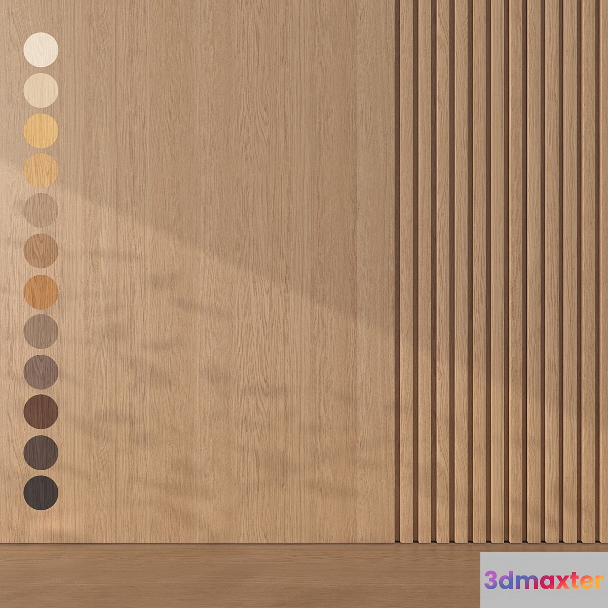 Oak texture 084 3D Max