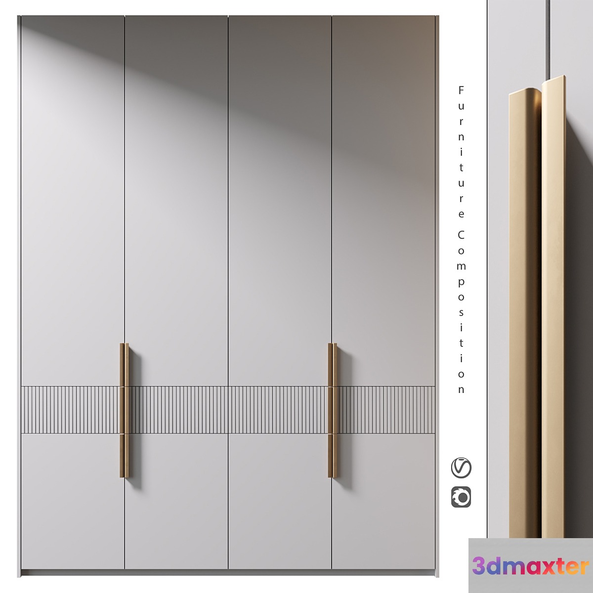 Furniture composition | 409 3D Max
