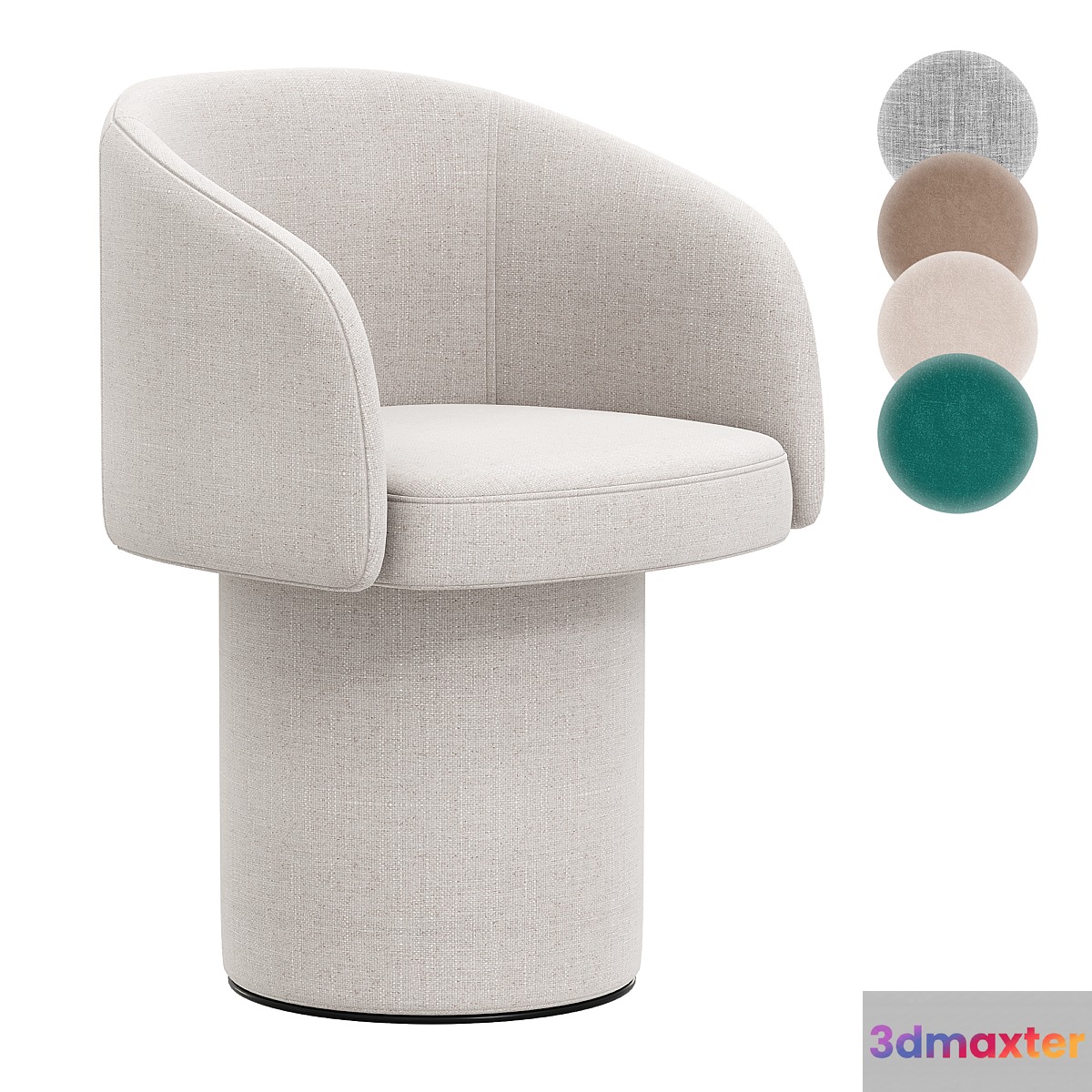 Ditre italia Billie chair 3D Max