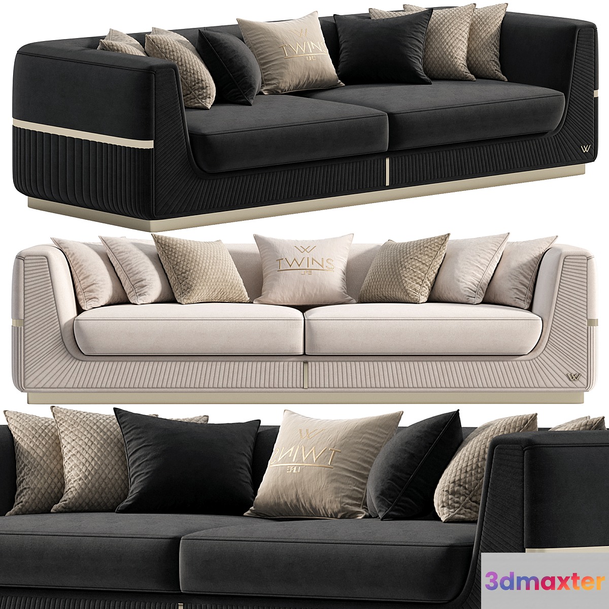 Lorenzo sofa by Twins - No.2