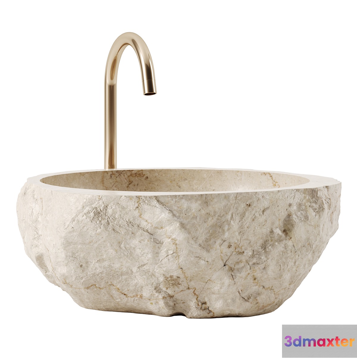 stone sink - No.2 3D Max