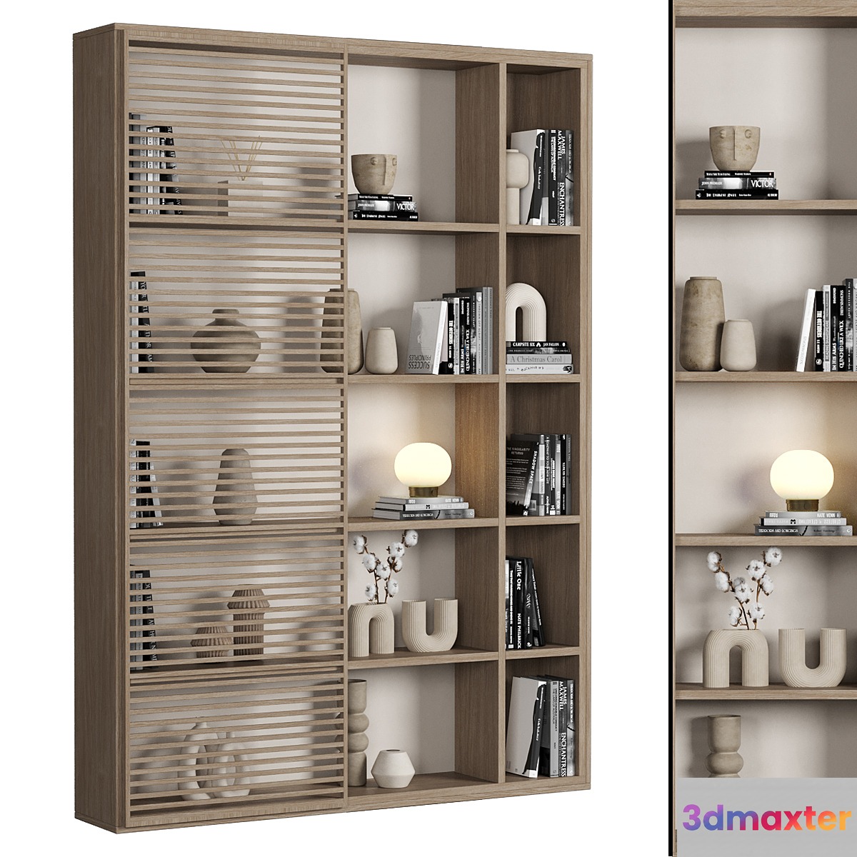 Cabinet with shelves_041 - No.2