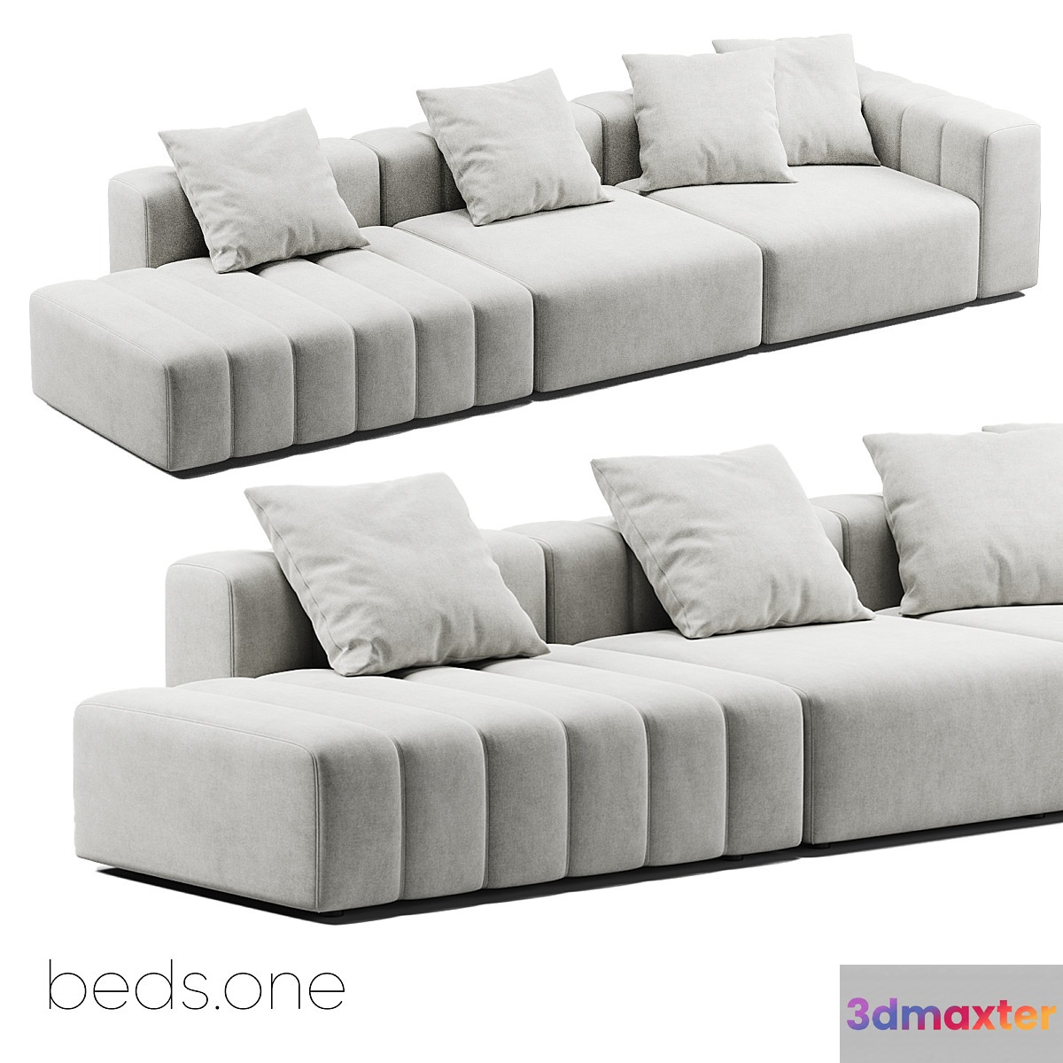 OM beds.one - avy modular sofa 3D Max