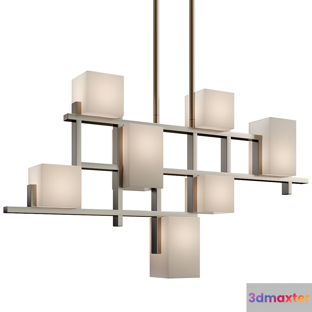 City Lights Linear Chandelier by Elstead - No.2