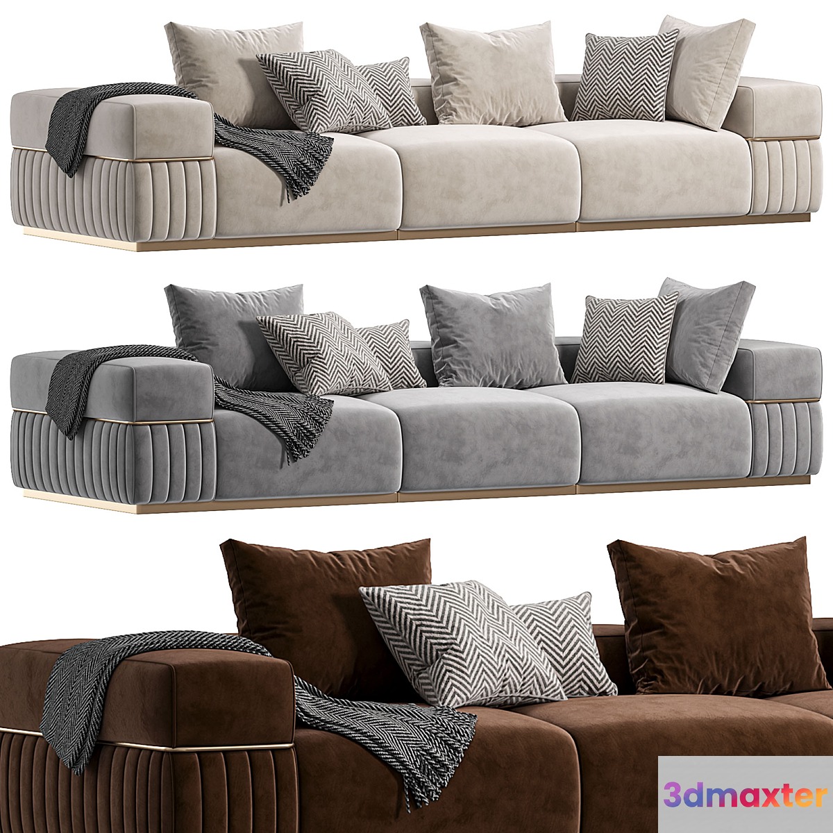 CORDOBA SOFA BY CAZARINA 3D Max