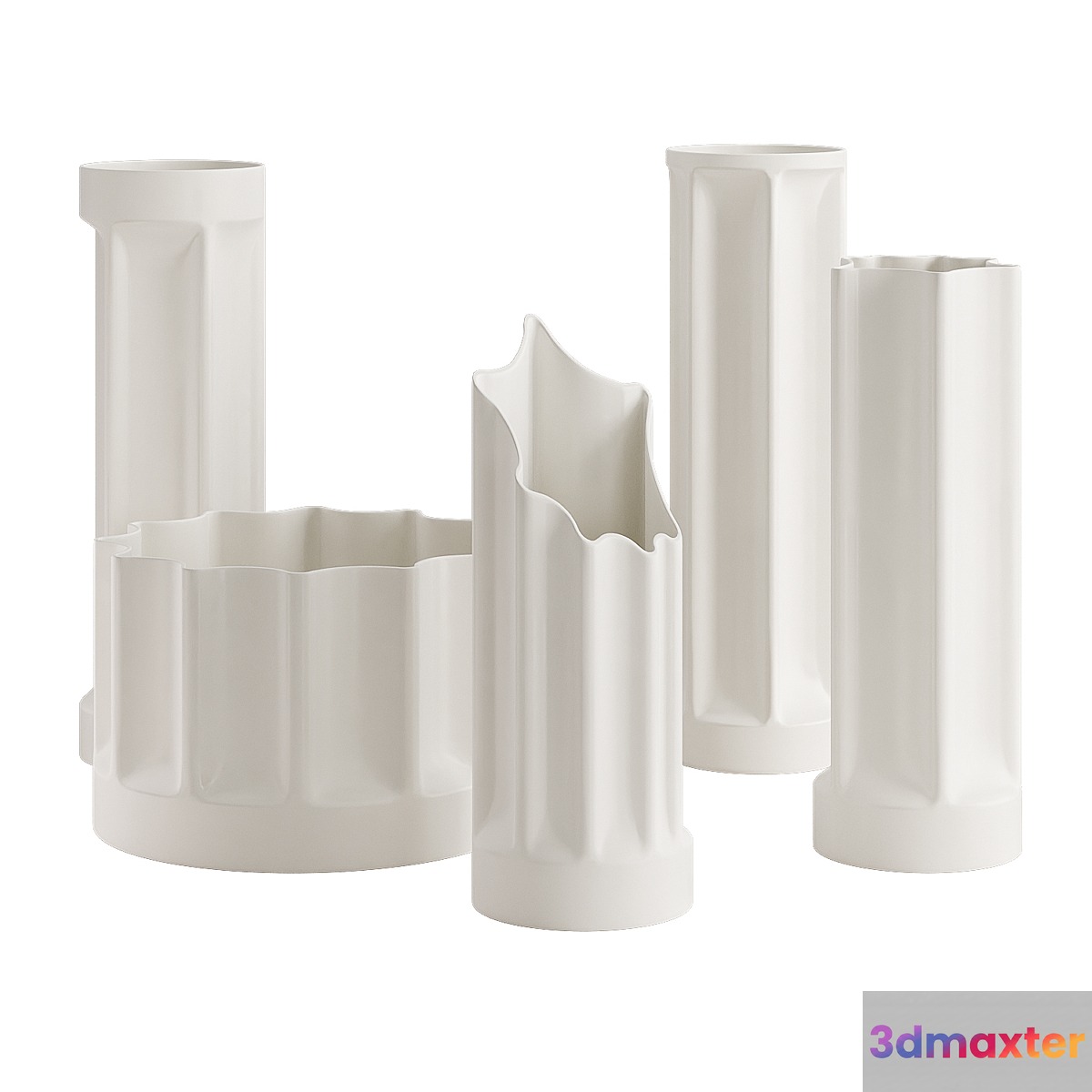 Bamby vases by Daneze Milano 3D Max