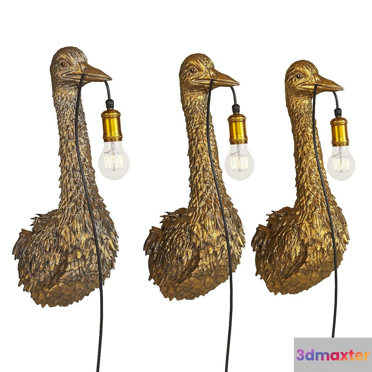 Wall Lamp Animal Heron