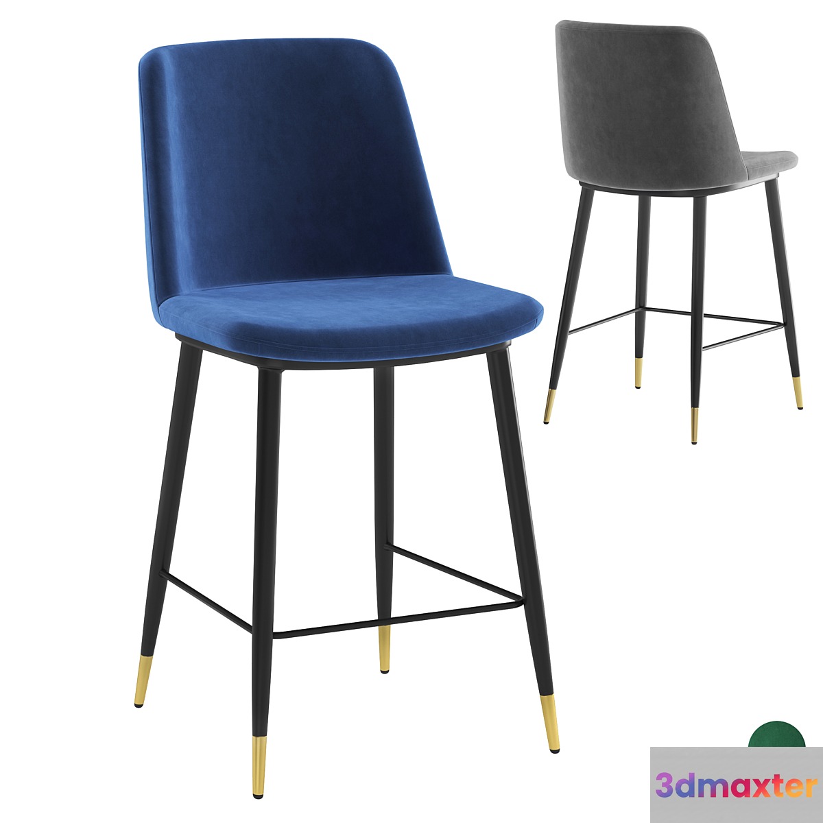 Melissa Barstool 3D Max