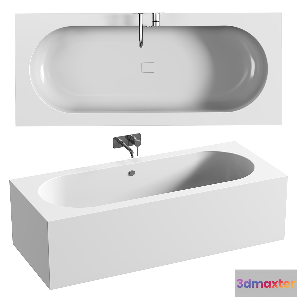 Bath tub By HIMACS CBT-160-65 - No.2