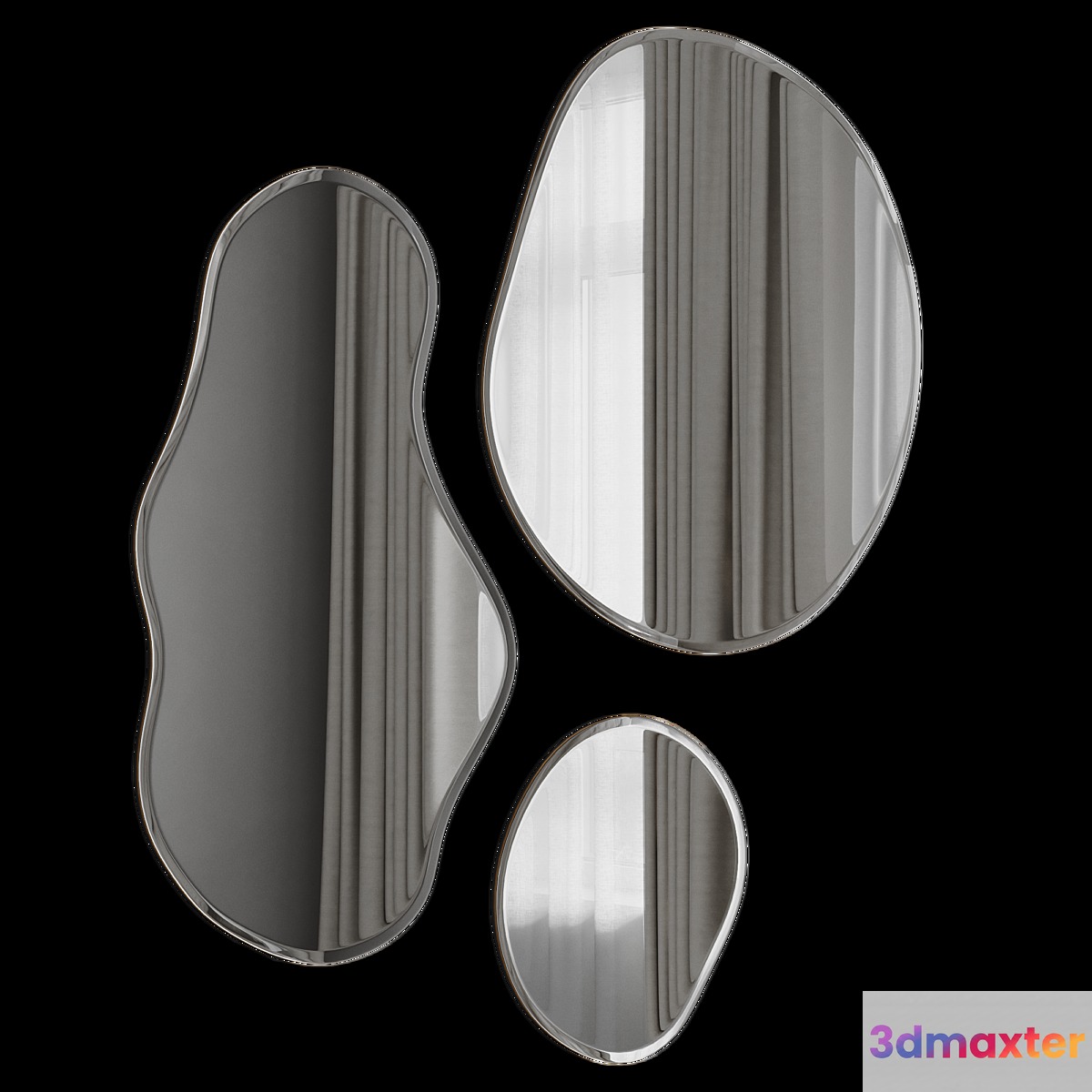 4 compositions of Pond Mirrors
