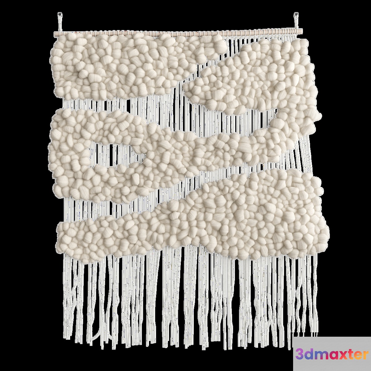Tapestry white by Helen Loom 3D Max