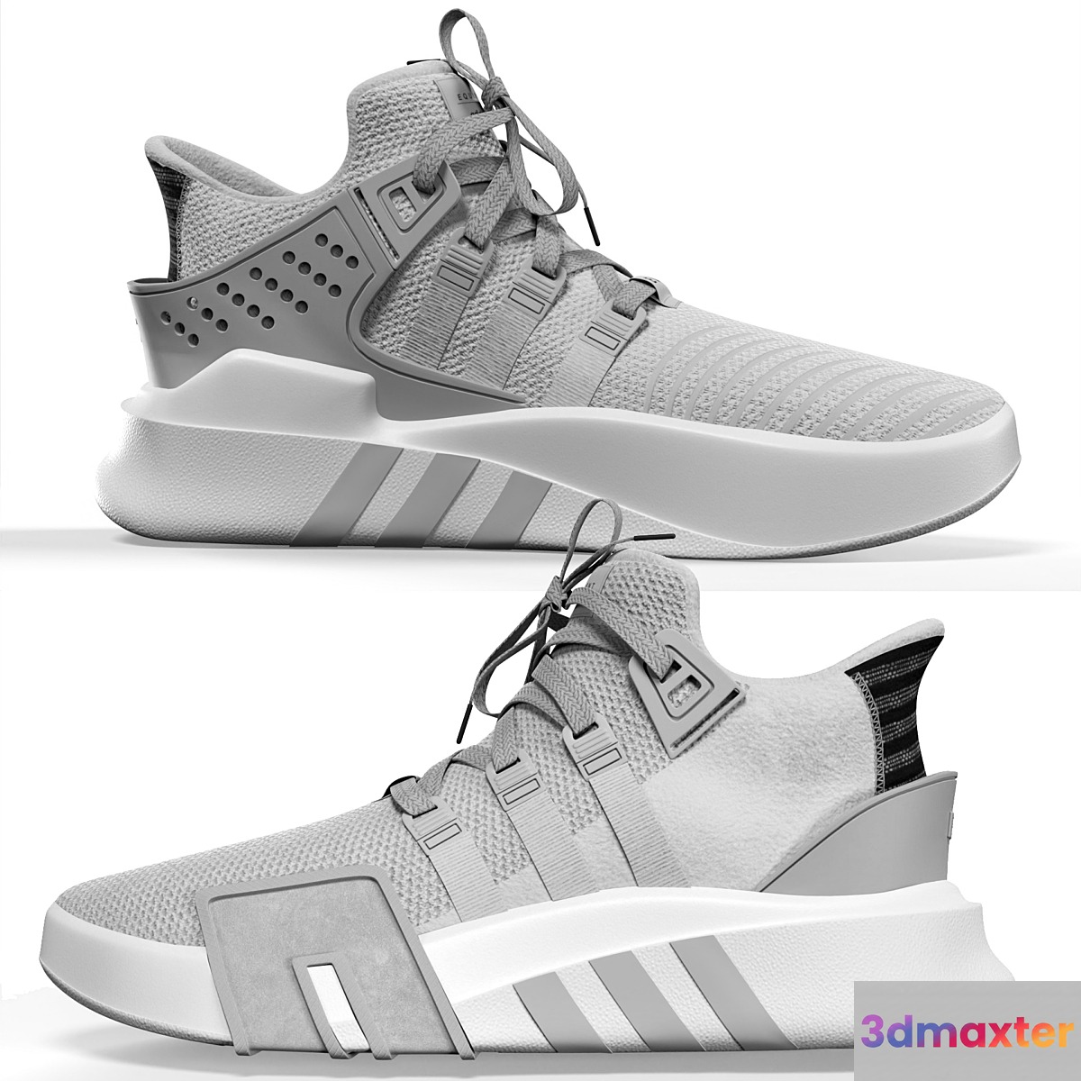 Adidas EQT Bask ADV Gray - No.2 3D Max