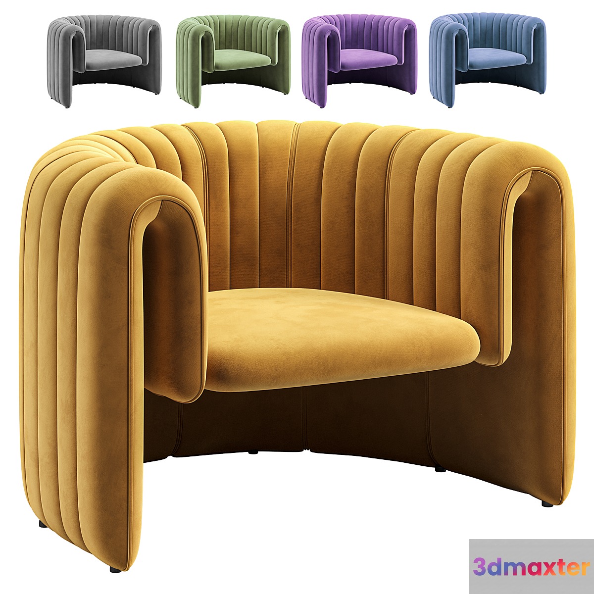 Sancal Armchair Remnant 3D Max