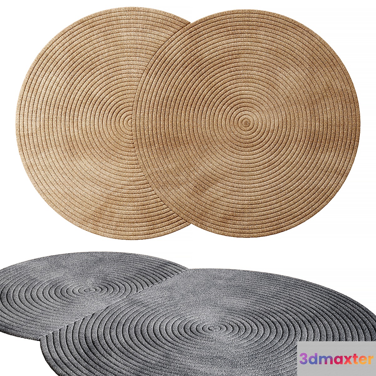 Bolia Zen carpets 3D Max