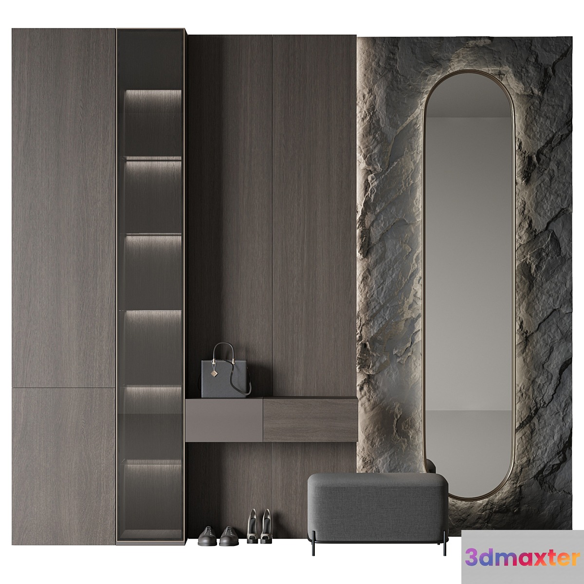 Hallway #6 3D Max