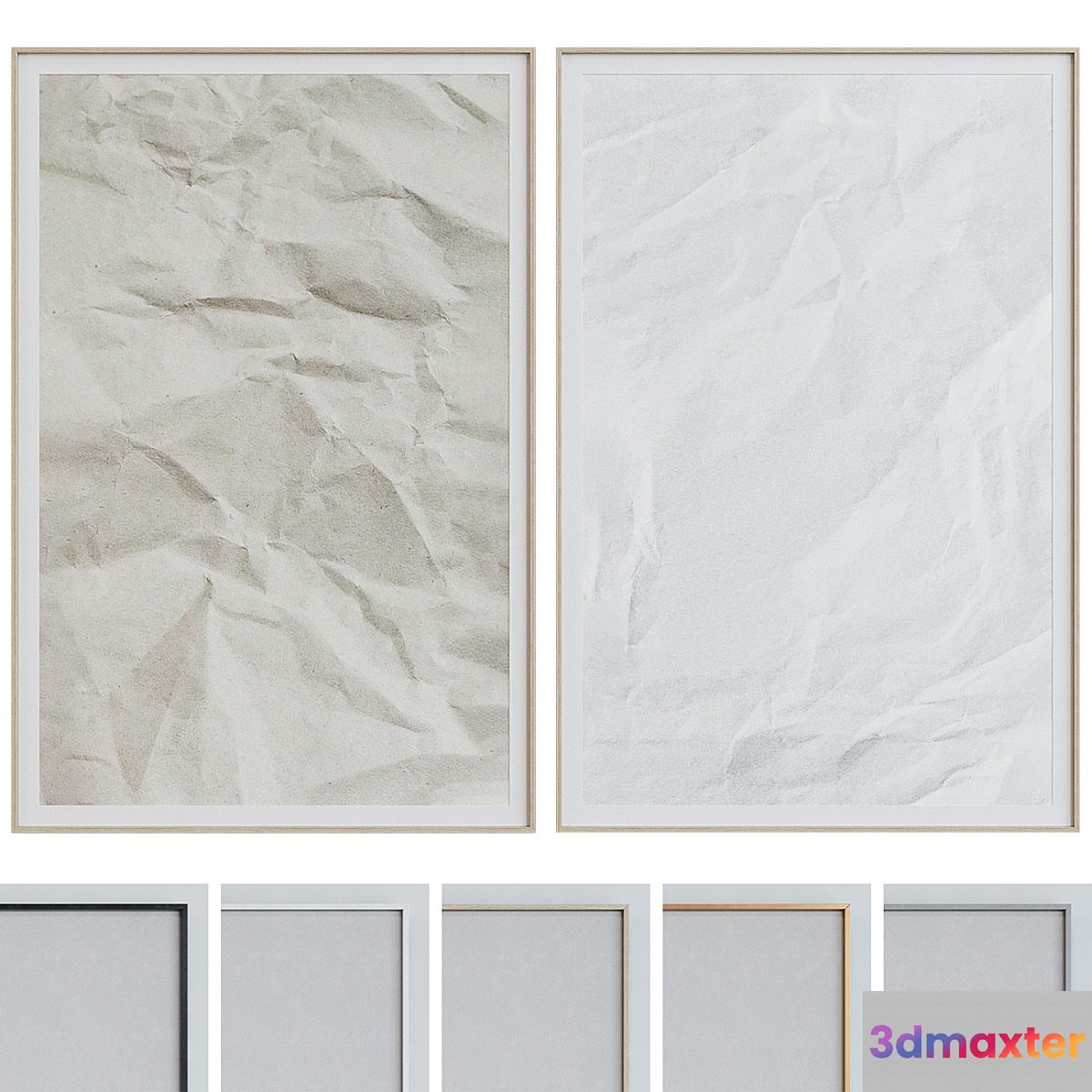 Picture Frame Set 1363 3D Max