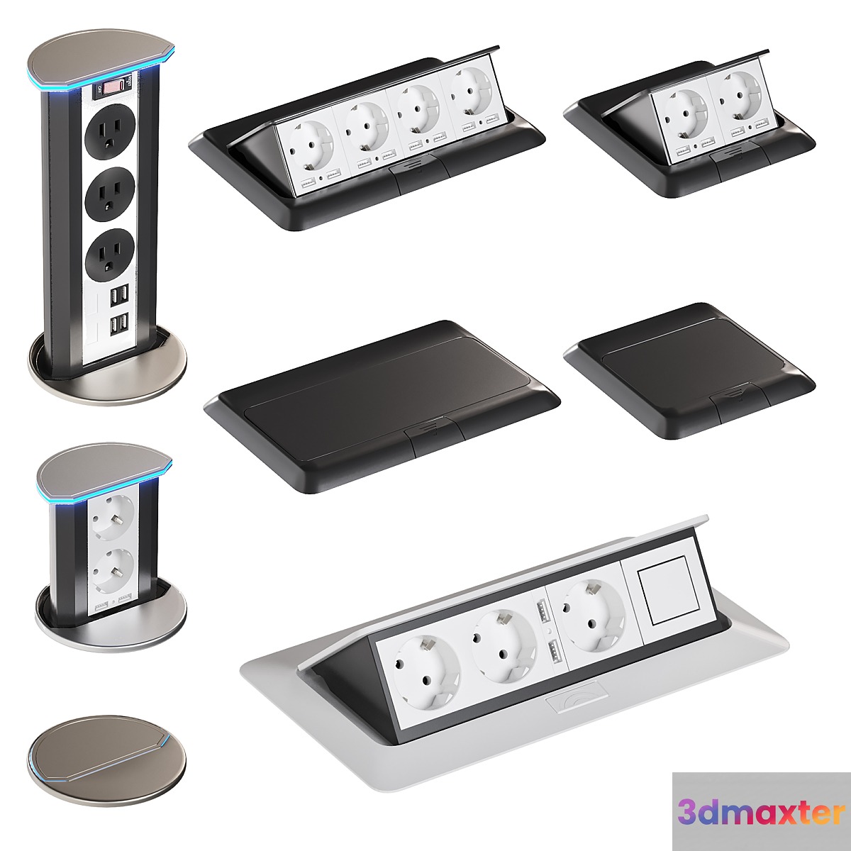 Hiden socket