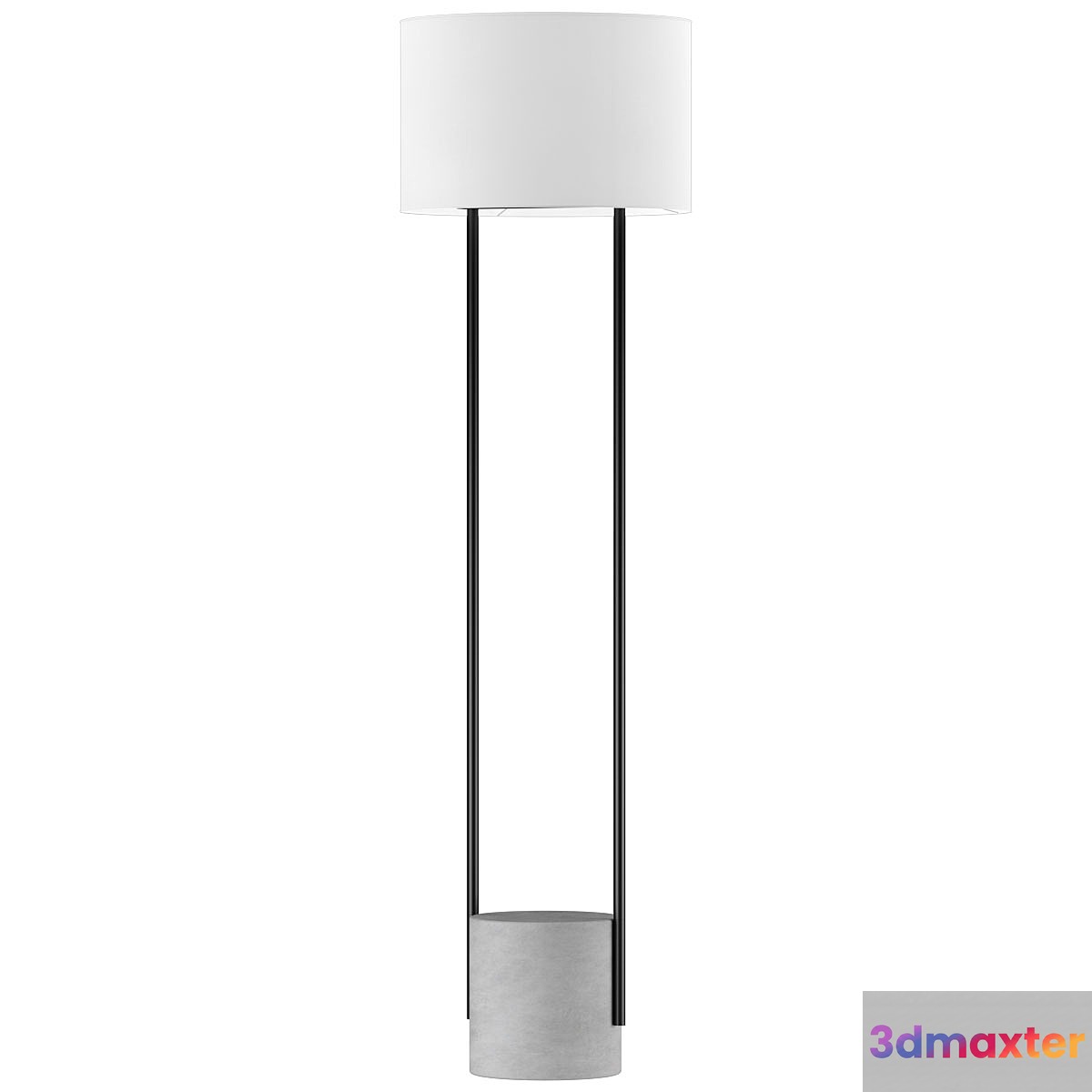 Pipero floor lamp 3D Max
