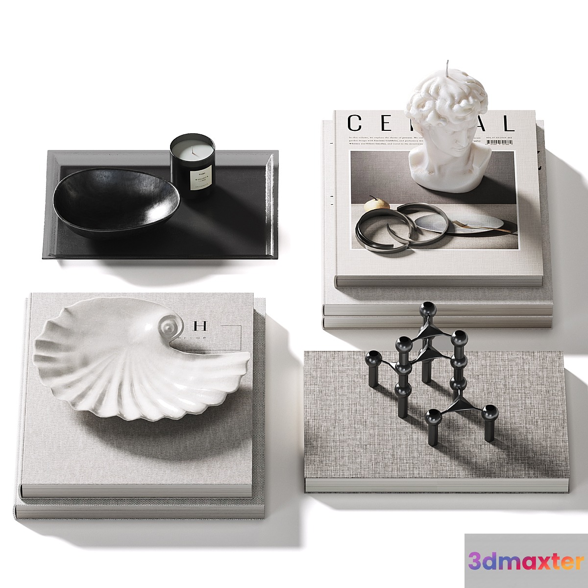 Decorative coffee table set 36 - No.2