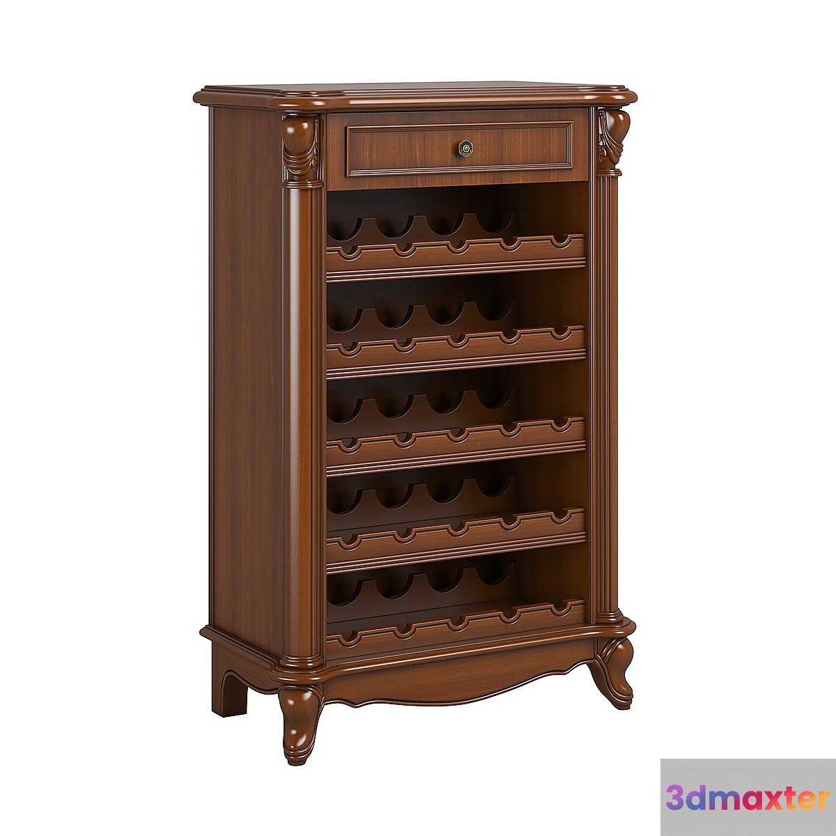 2610250_230_1_Carpenter_Small_bar_cabinet_722x405x1100 3D Max